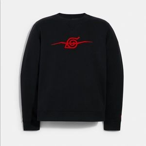 NWT Coach x Michael B Jordan naruto collab akatsuki crewneck sweatshirt L